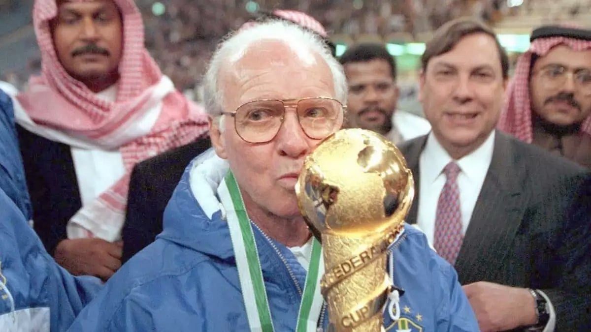 Brazilian icon Mario Zagallo