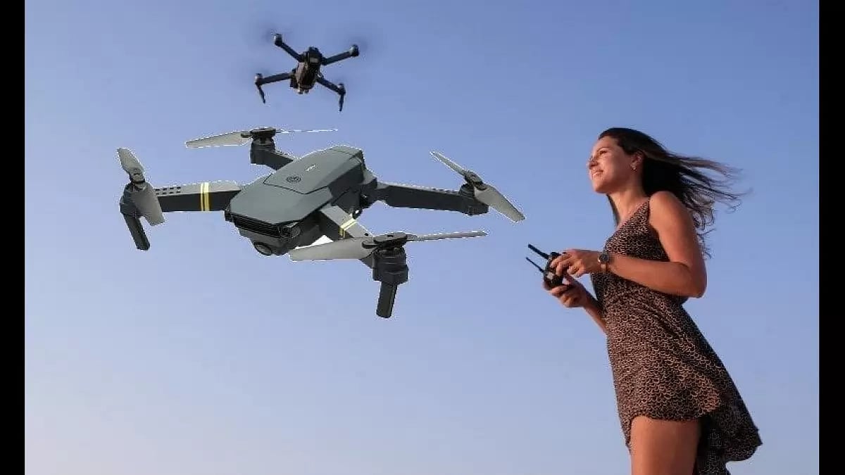 Black Falcon Drone