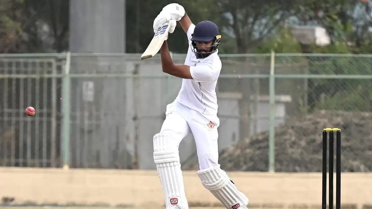 Ranji Trophy 2024: Devdutt Padikkal in action for Karnataka