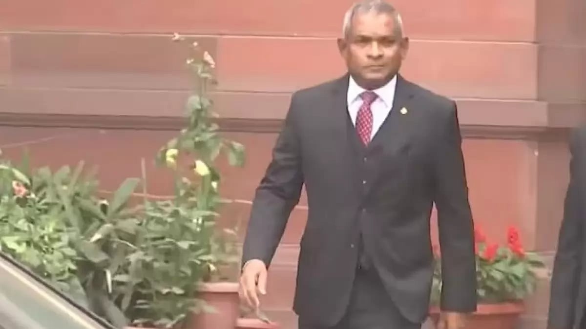 Maldivian Envoy to India Ibrahim Shaheeb