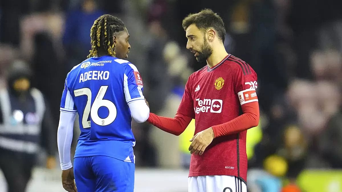 Britain Soccer FA Cup: Wigan Athletic vs Manchester United