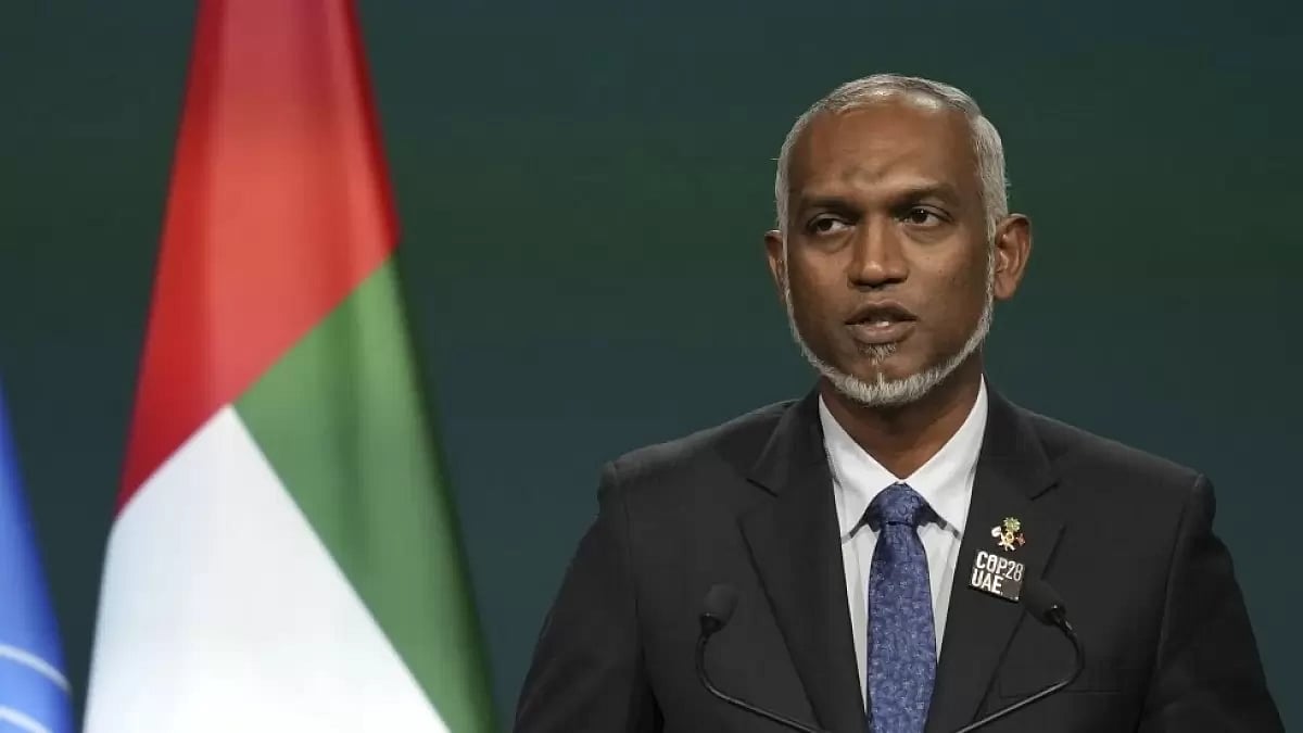 Maldives President Mohamed Muizzu.