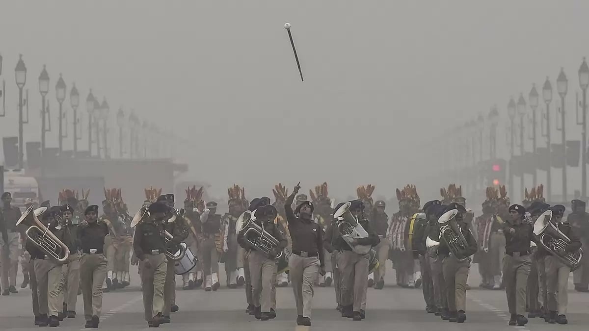 Republic Day rehearsals in Delhi