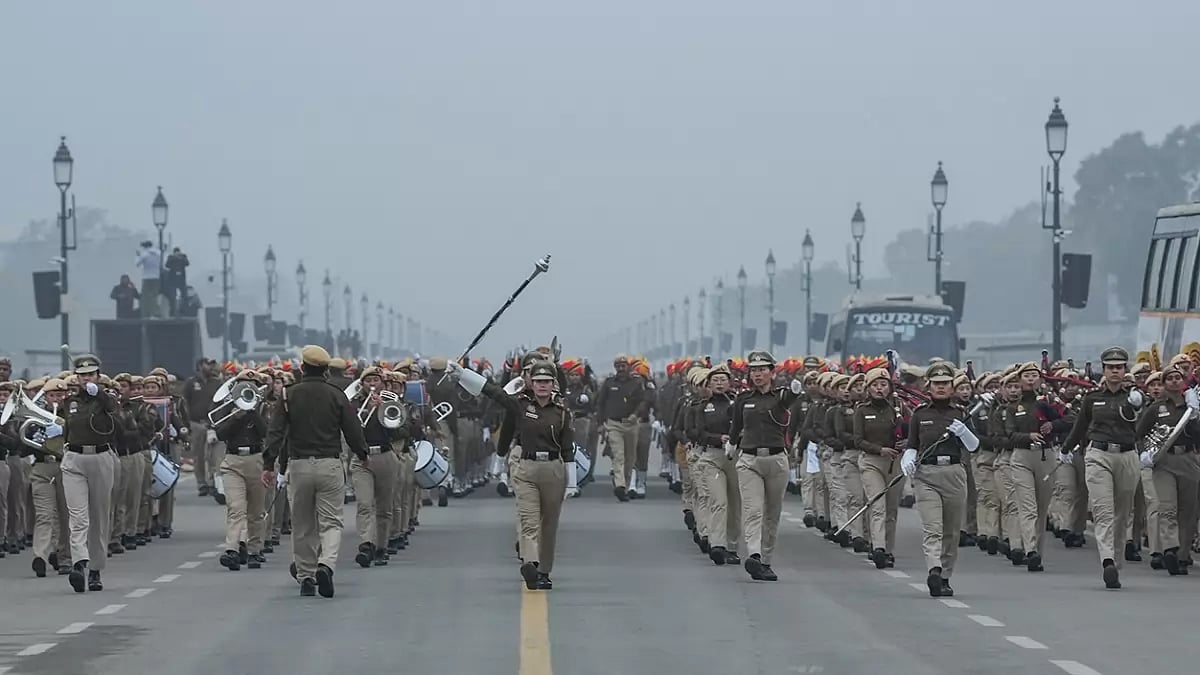 Republic Day rehearsals in Delhi