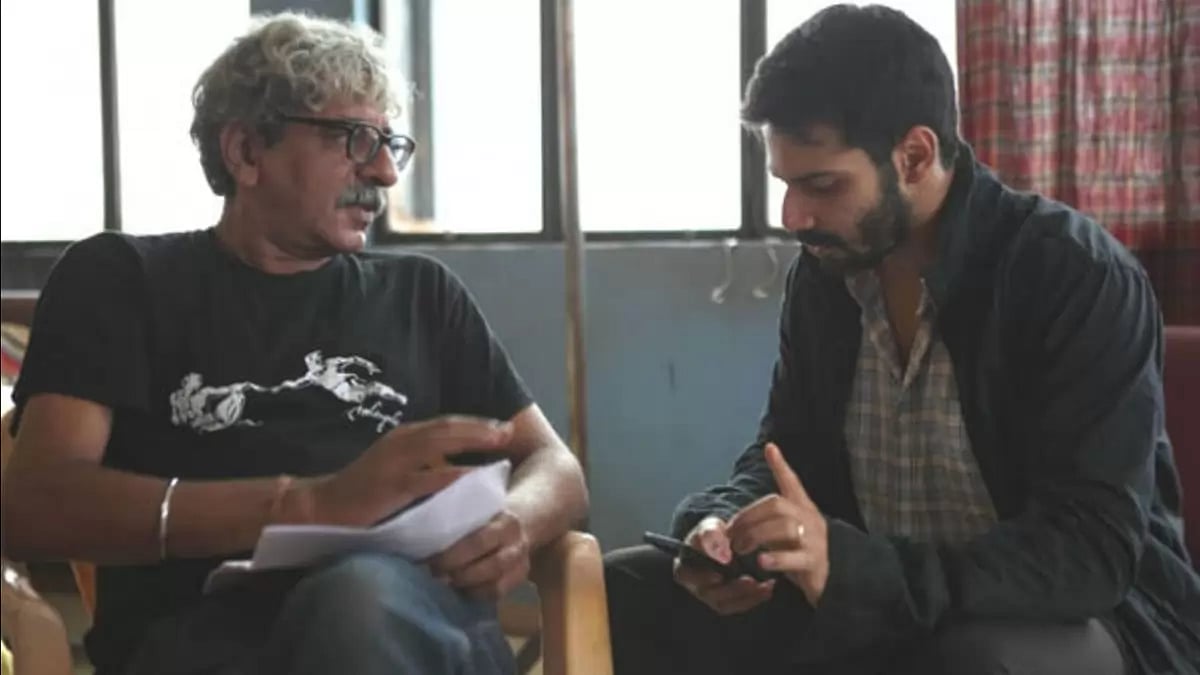 Sriram Raghavan with Varun Dhawan