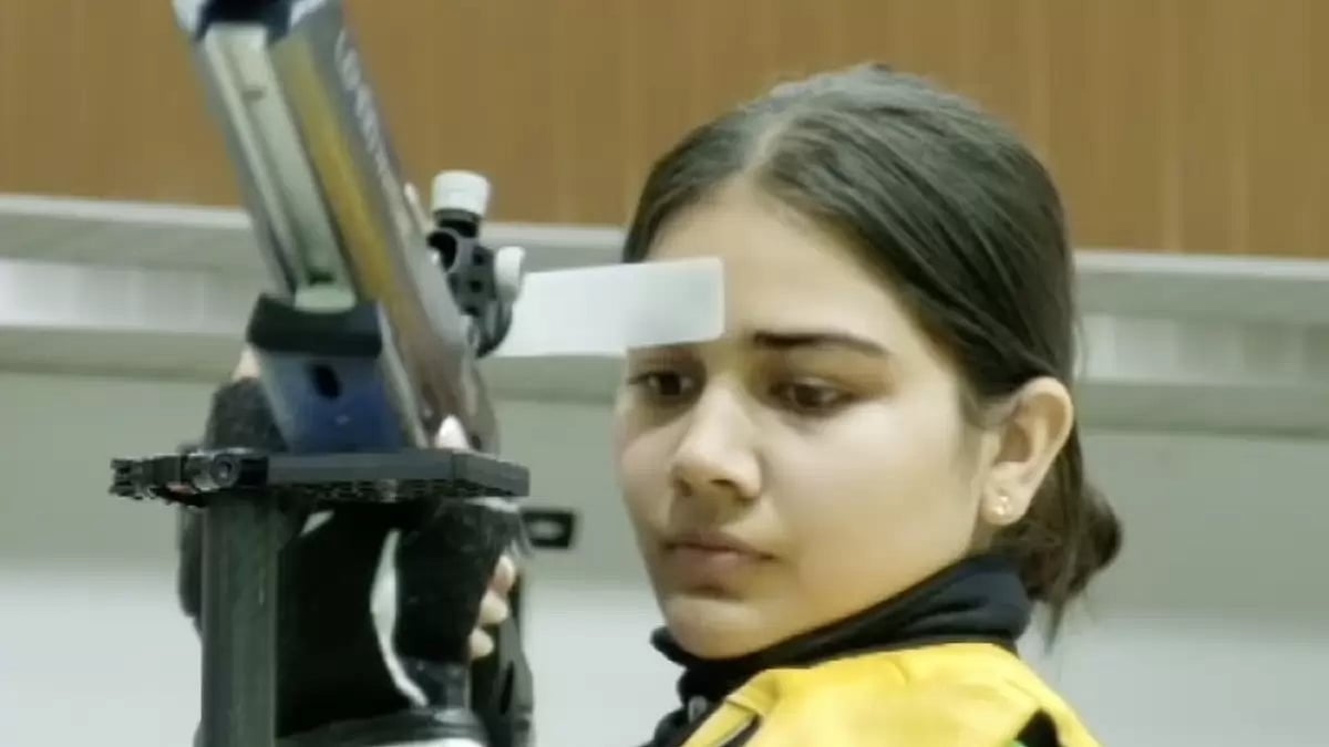 Nancy won the women's 10m air rifle gold medal at the Asian Olympic Qualifiers 2024 in Jakarta.