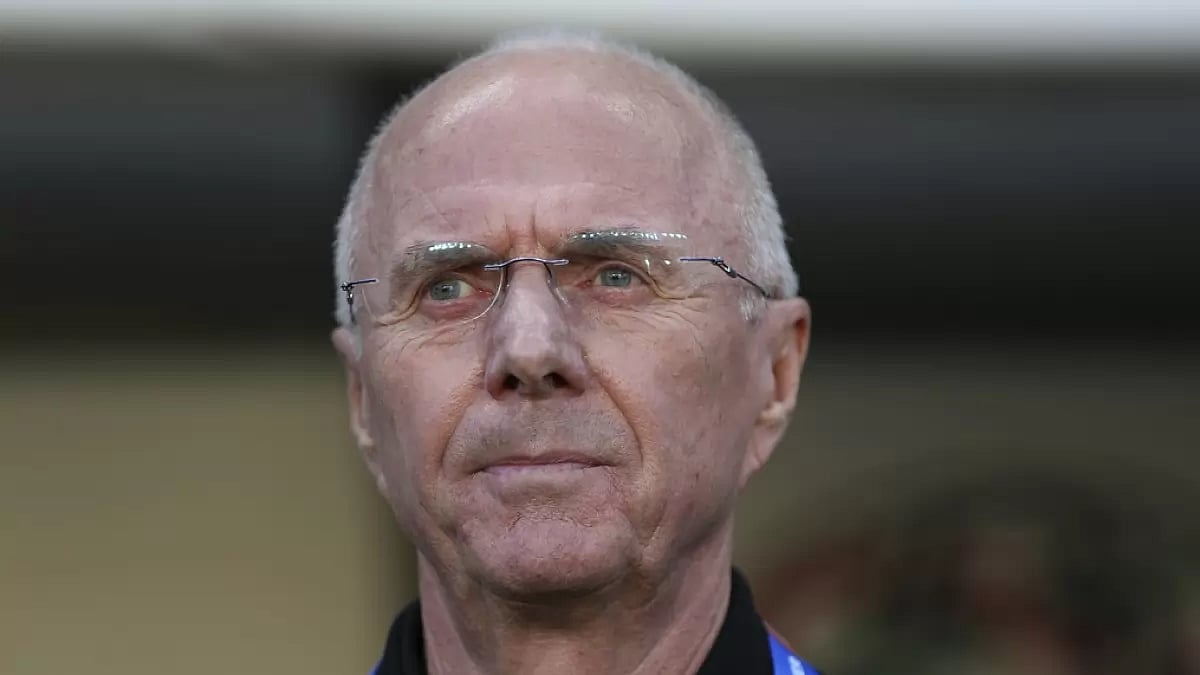 Former England men's national football team manager Sven-Goran Eriksson.