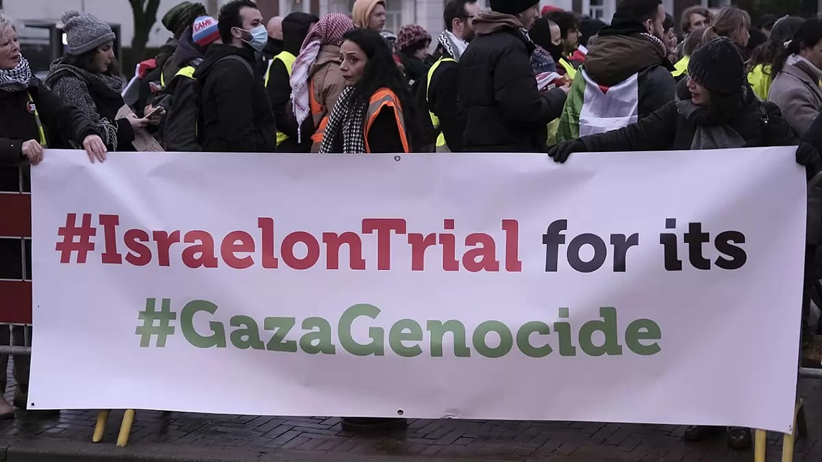 Israel Palestinians World Court Genocide Defense