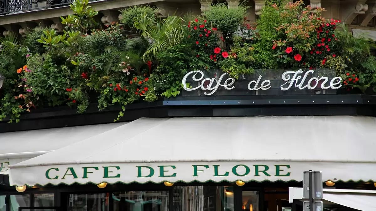 Cafe De Flore in Paris