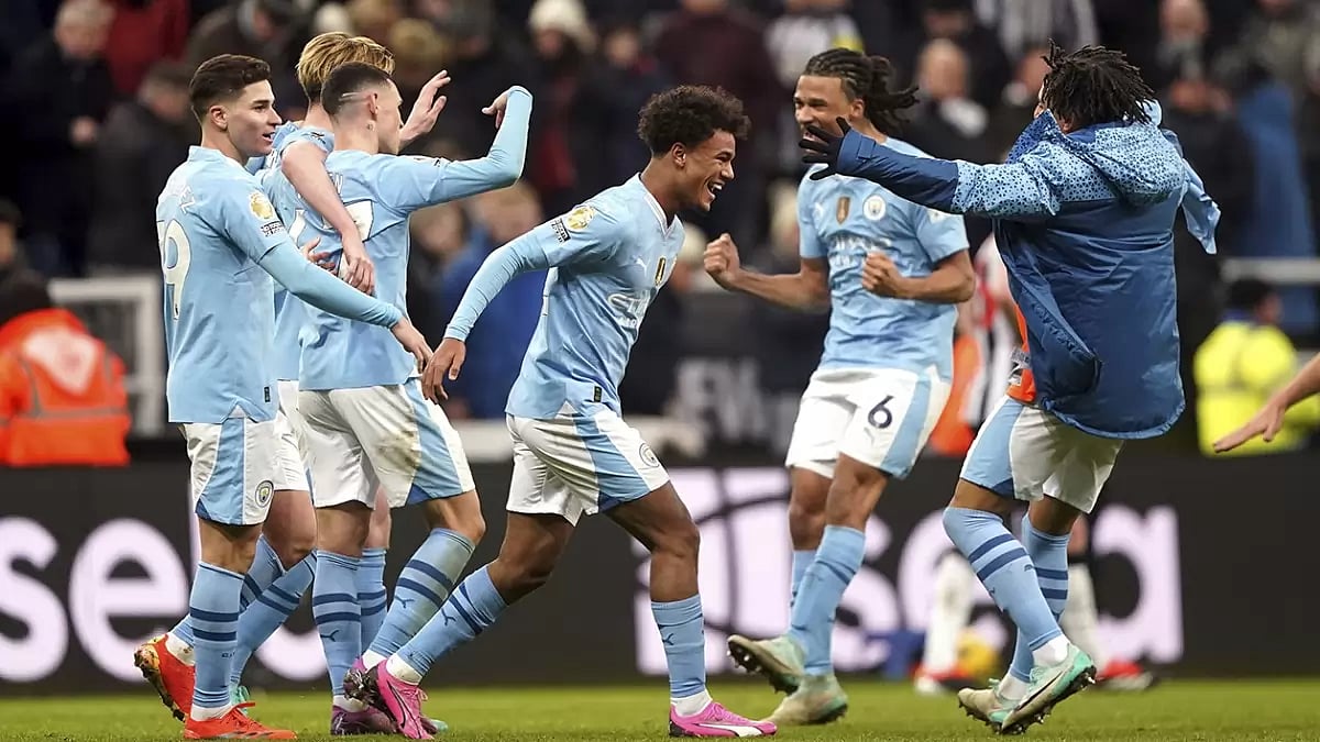 English Premier League: Manchester City vs Newcastle United