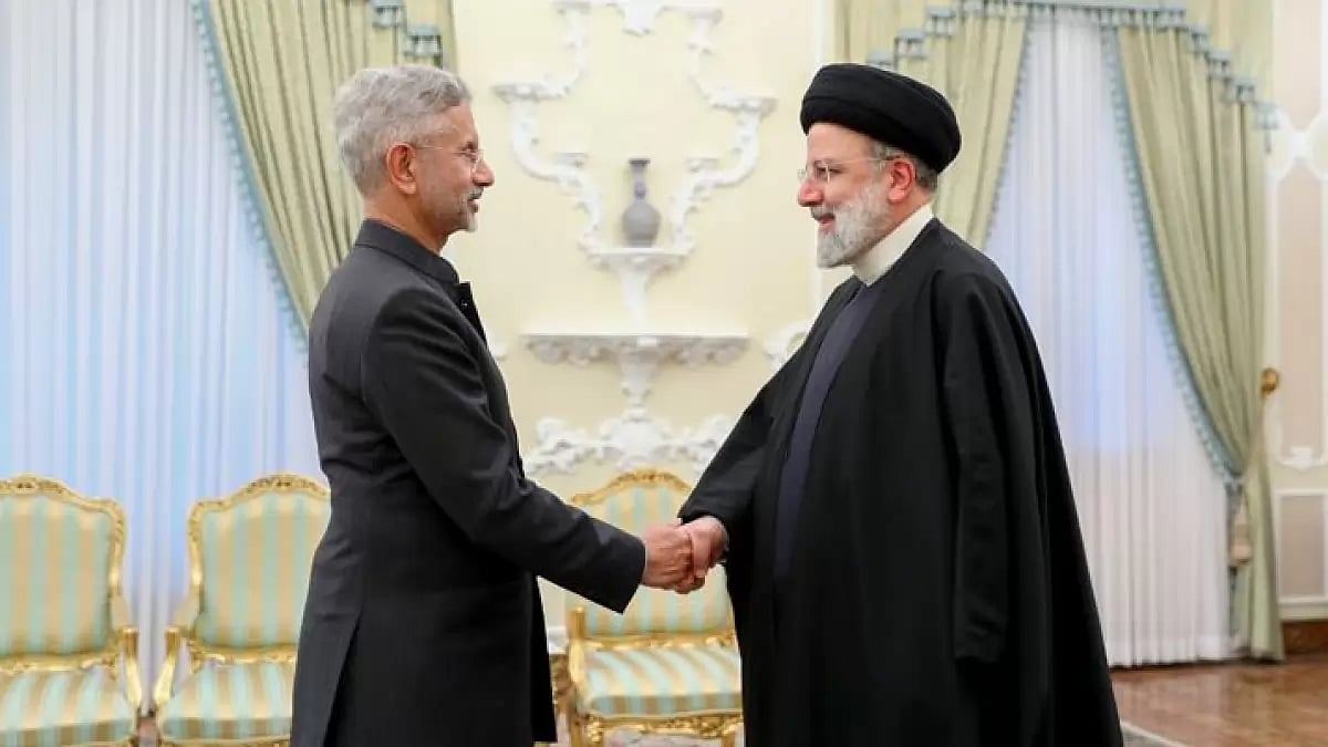 S Jaishankar and Iran's President Dr Ebrahim Raisi
