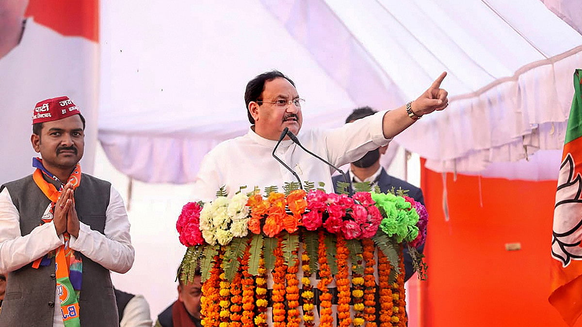 BJP president JP Nadda accuses Congress of misleading farmers.(File photo)