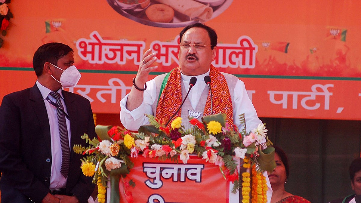 J P Nadda reviewed the party's preparations for Lok Sabha elections