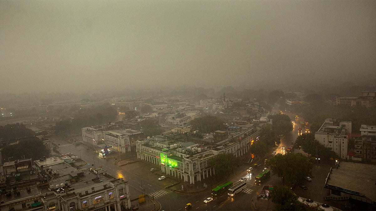 Heavy Rain, Thunderstorm Lash Delhi-NCR