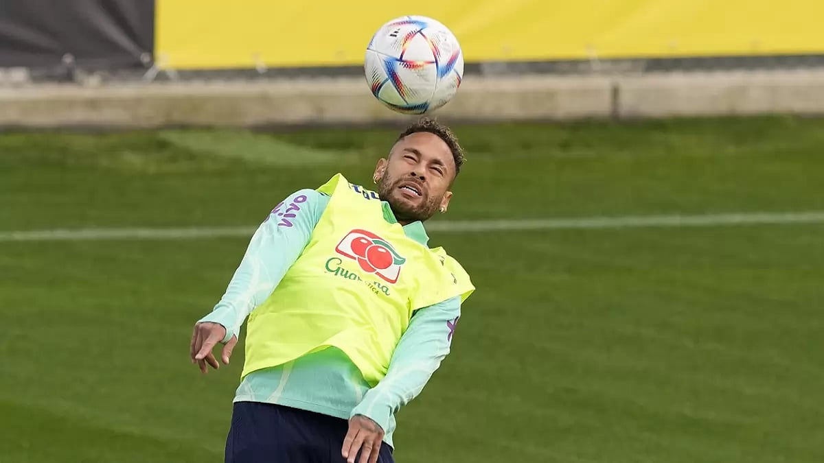 Neymar is Brazil's talisman at the FIFA World Cup.
