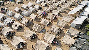 UNDP tents in Gaza
