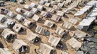 Poetry As A Chronicle Of Conflict UNDP tents in Gaza