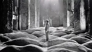 Screengrabs from Stalker: Director Tarkovsky developed a theory of cinematography called “sculpting in time” where cinema was an environment