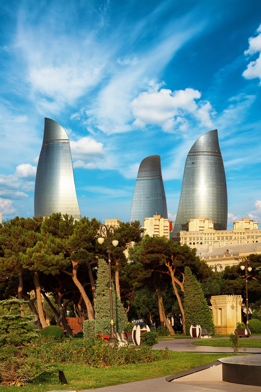 A view of Baku, Azerbaijan
