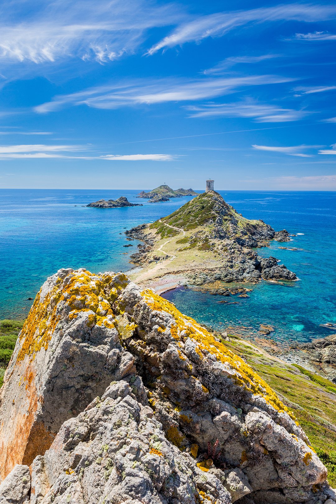 A view of the Palombaggia, Corsica