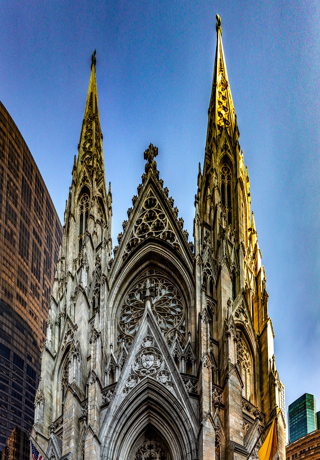 Towers of St. Patrick's Cathedral in New York