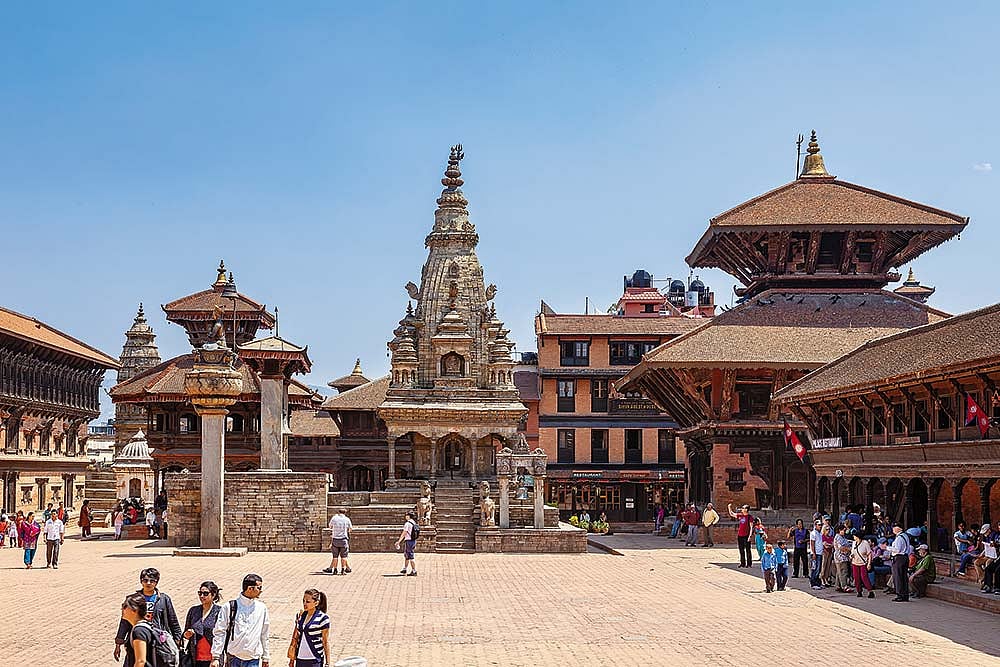 Shutterstock : A view of the central part of Durbar Square