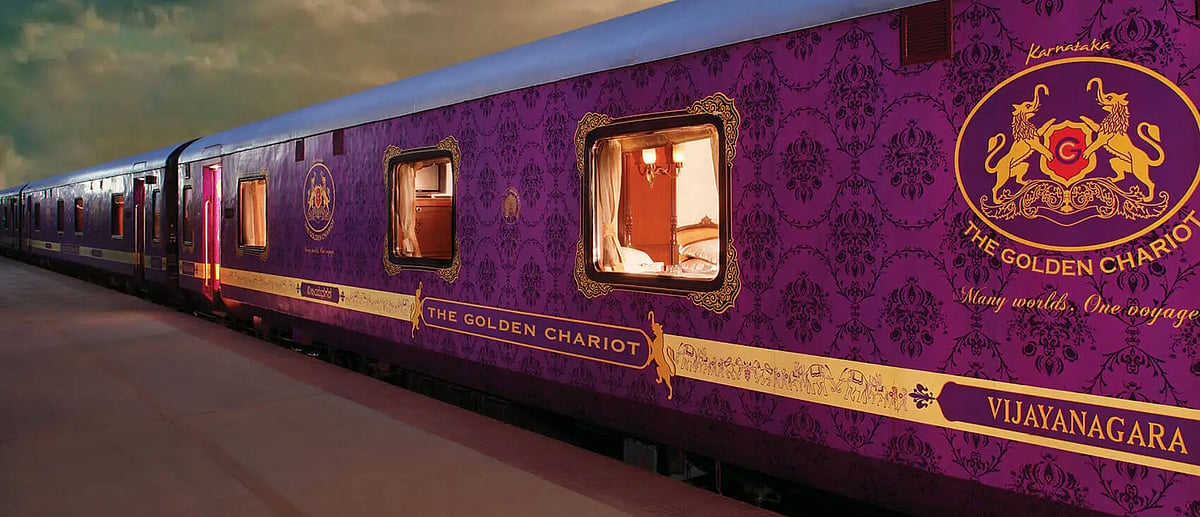 goldenchariot.org : The Golden Chariot, Karnataka’s luxury tourist train