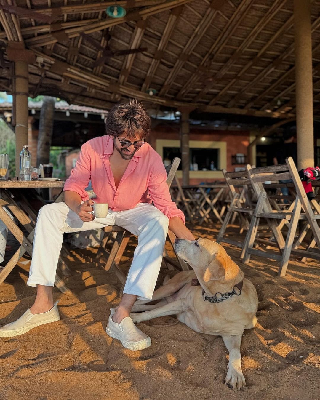 Kartik Aaryan enjoying his time in Goa