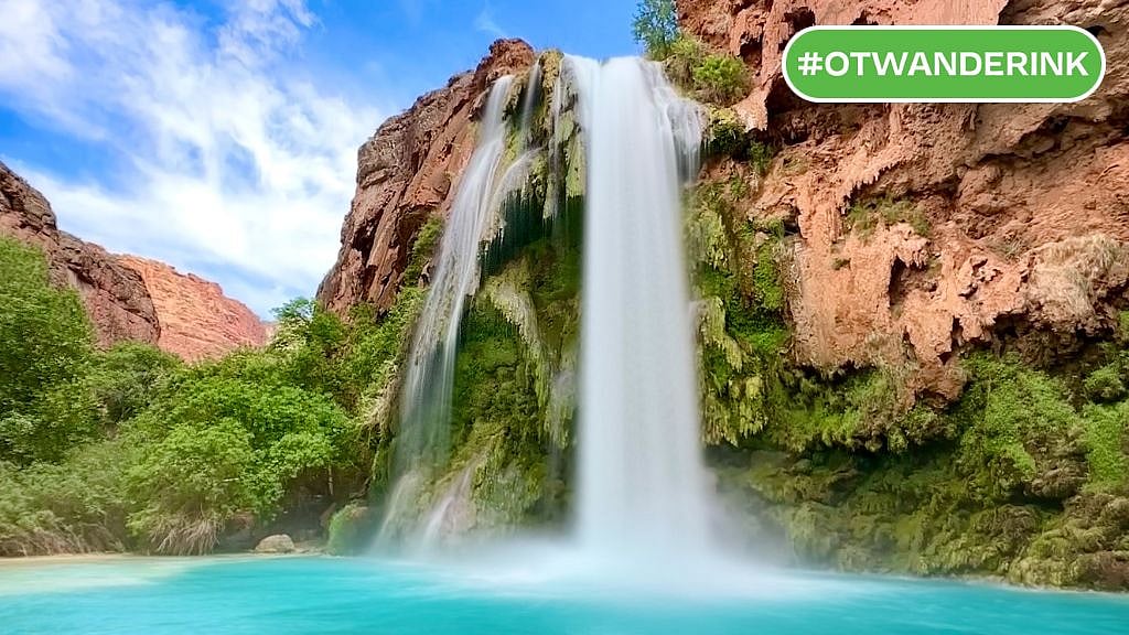 Shrilakshmi Hegde : Havasu Falls is a stunning waterfall located in the Grand Canyon, Arizona, within the Havasupai Indian Reservation 