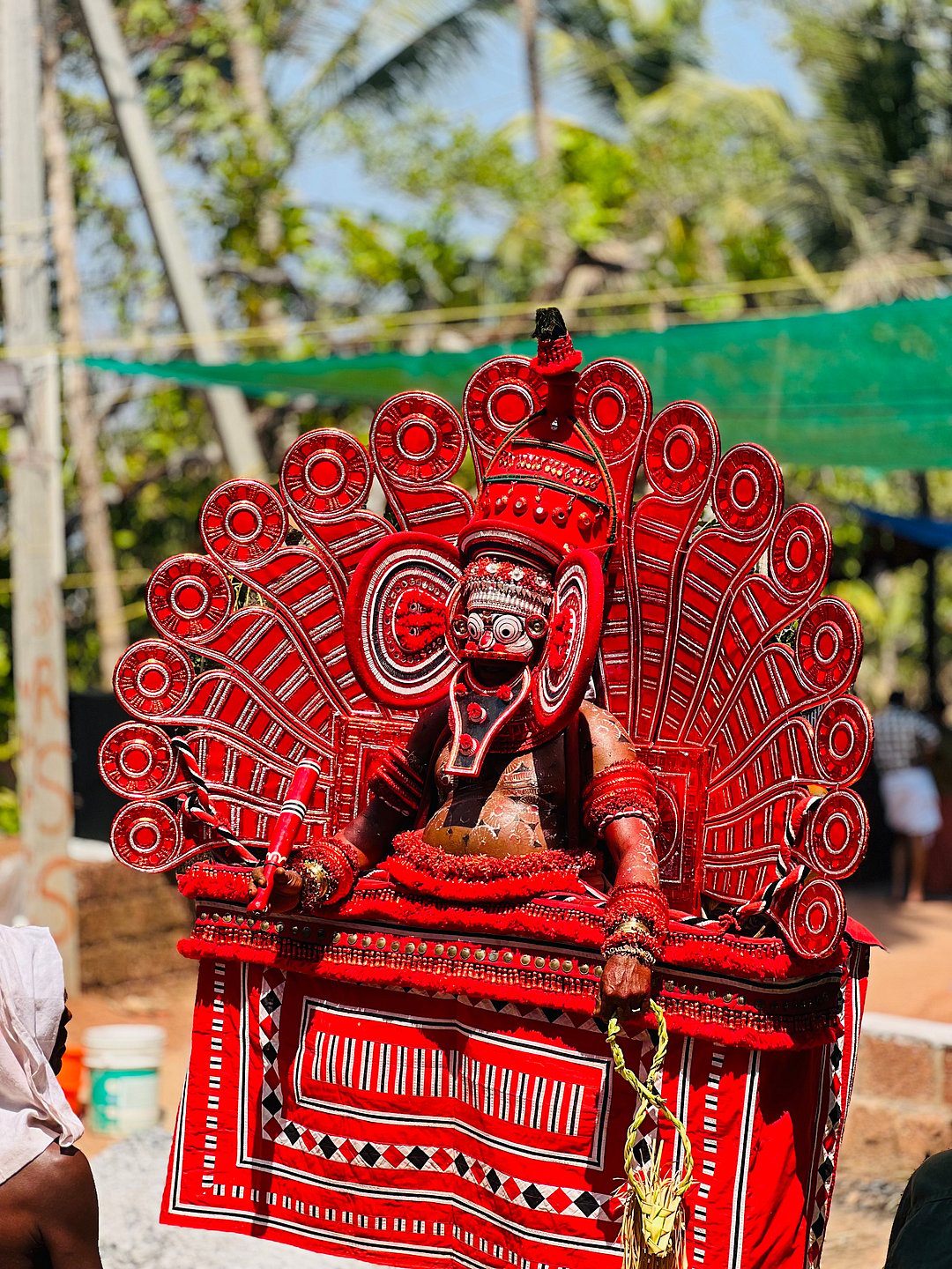 Theyyam ritual performance