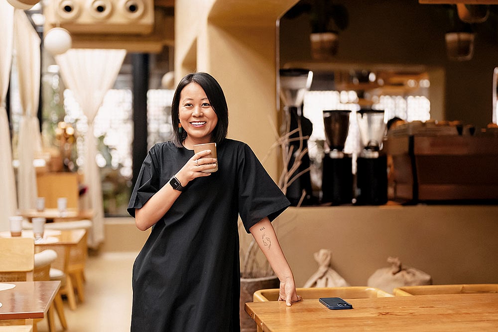 Deposit Photos : Grace Muivah of Ngarum Coffee, which works with 35 growers across Nagaland and the Assam hills