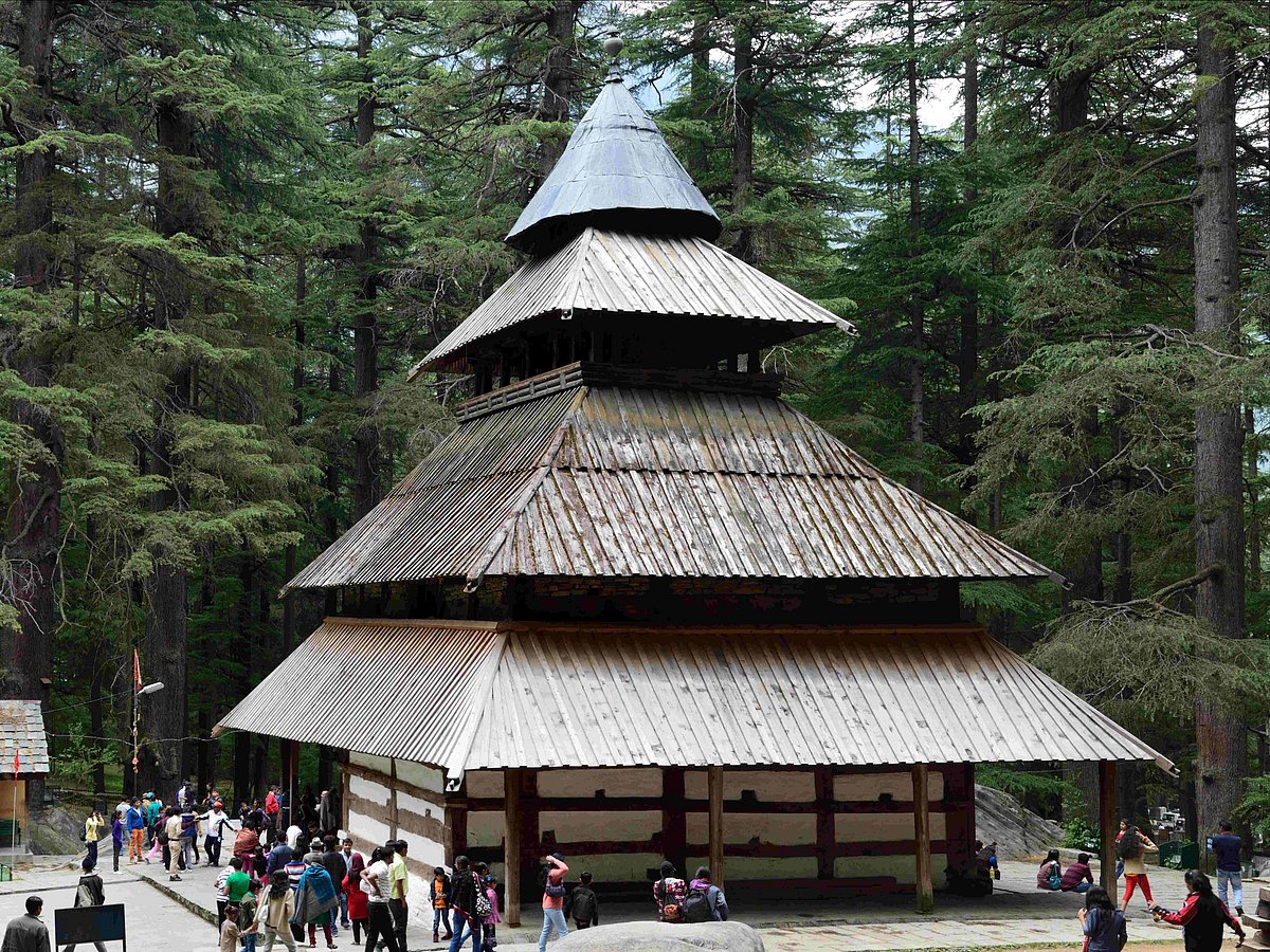 Wikimedia Commons : Hidimba Devi Temple, built in Kath-Kuni style of architecture