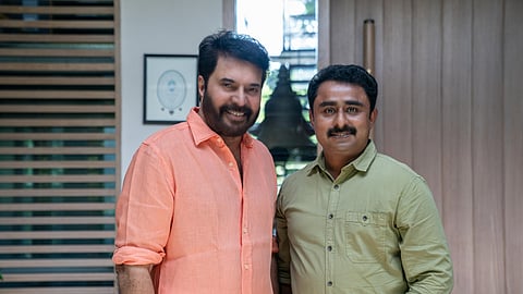 റോബര്‍ട്ട് കുര്യാക്കോസ് മമ്മൂട്ടിക്കൊപ്പം