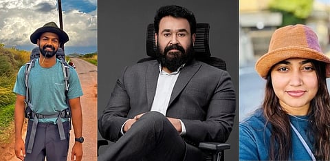 പ്രണവ്,മോഹൻലാൽ,വിസ്മയ
