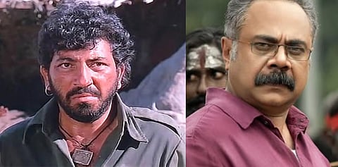 'ഷോലെ'യിൽ ​ഗബ്ബർസിങ്ങായി അംജദ് ഖാനും 'തുടരു'മിൽ ജോർജ് സാറായി പ്രകാശ് വർമയും