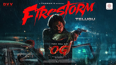 പവൻ കല്യാണിന്റെ 'ദേ കോള്‍ ഹിം ഒജി' പോസ്റ്റർ 