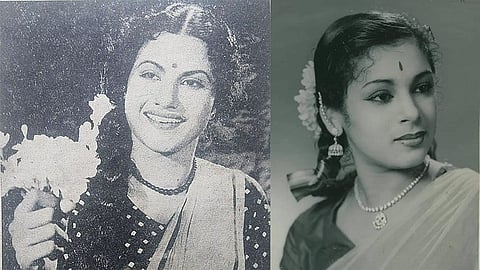 പഴയകാല സിനിമാനടിമാരായ മിസ് കുമാരി,രാ​ഗിണി 