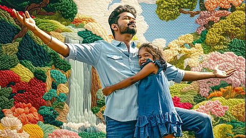 'ജനനായകനി'ൽ വിജയ് ആലപിച്ച ​ഗാനത്തിന്റെ പോസ്റ്റർ