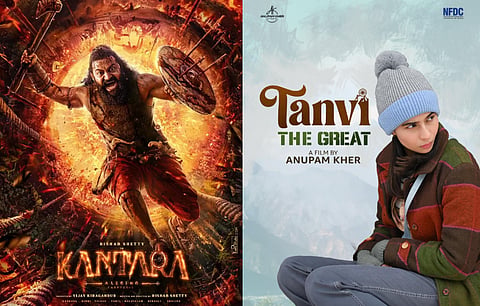 കാന്താര,തൻവി ദ് ​ഗ്രേറ്റ് പോസ്റ്റർ
