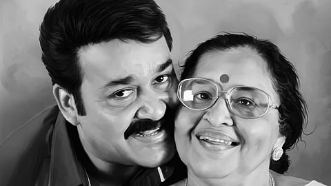 മാതൃദിനത്തിൽ മോഹൻലാൽ പങ്കുവെച്ച ചിത്രം