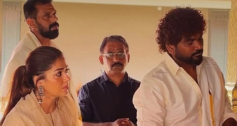 നയന്‍താരയും വിഘ്നേഷ് ശിവനും ചക്കുളത്ത്കാവ് ദേവീക്ഷേത്രത്തിൽ ദർശനം നടത്തുന്നു