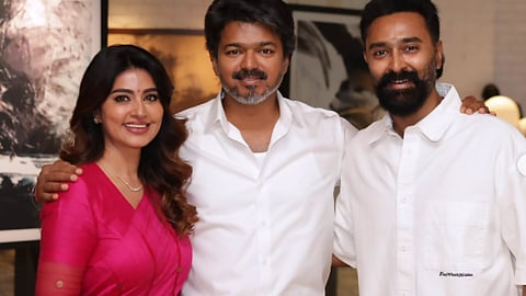 സ്നേഹയും പ്രസന്നയും വിജയ്‌യ്ക്കൊപ്പം