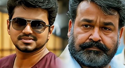'ജില്ല'യിൽ വിജയ് യും മോഹൻലാലും