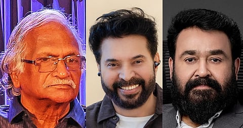 ശ്രീകുമാരൻ തമ്പി,മമ്മൂട്ടി,മോഹൻലാൽ