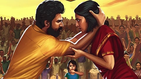 'ഗാട്ടാ ഗുസ്തി 2'പോസ്റ്റർ