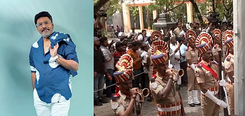 ഭാ​ഗ്യരാജ്,ഭാ​ഗ്യരാജിന്റെ ശവസംസ്കാരച്ചടങ്ങിൽ നിന്ന്