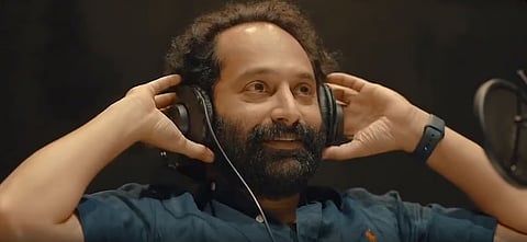 ഫഹദ് ഫാസിൽ 'ഇദയം മുരളി' ഡബ്ബിങ്ങിനിടെ