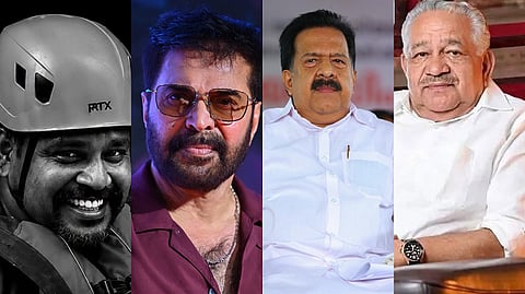 രാജേഷ്,മമ്മൂട്ടി,രമേശ് ചെന്നിത്തല,ഡോ.​ഗീവർ​ഗീസ് യോ​ഹന്നാൻ