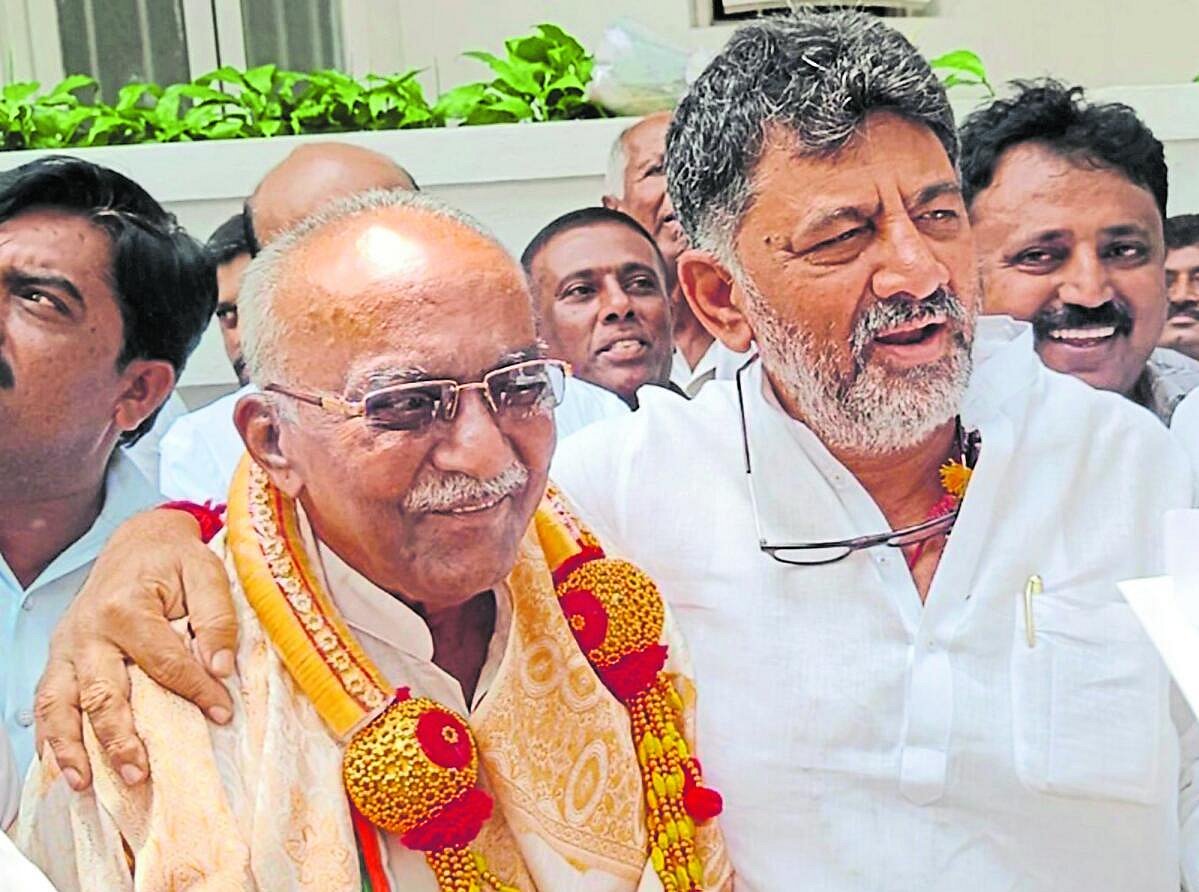‘ಒಟ್ಟಿಗೆ ಸೋತು, ಒಟ್ಟಿಗೆ ಗೆದ್ದೆವು...: ಡಿಕೆಶಿ ನಿಕಟವರ್ತಿ ಸಿ.ಎಂ. ಲಿಂಗಪ್ಪ