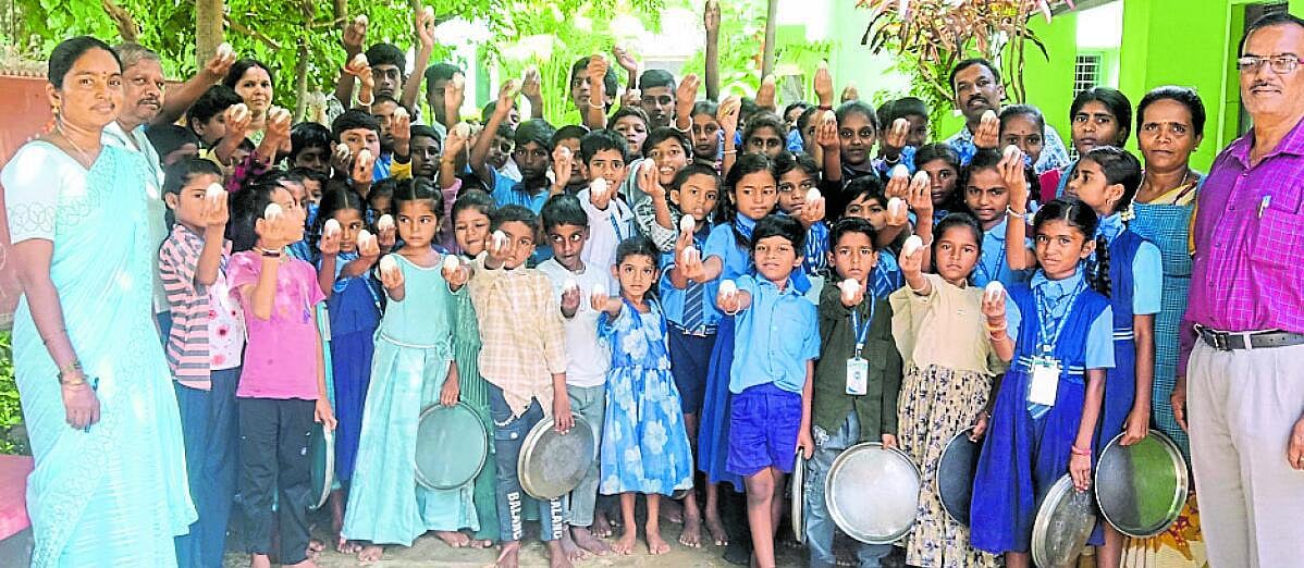 ಪೋಷಕಾಂಶಗಳ ಆಗರ ಮೊಟ್ಟೆ: ಬಿಸಿಯೂಟದ ಸಹಾಯಕ ನಿರ್ದೇಶಕ ಶ್ರೀನಿವಾಸ್